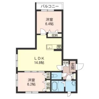 トミタヤBLD【SHM】【4階】の間取り