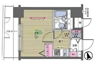 フェニックス西早稲田【7階】の間取り