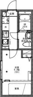 KEIAI RESIDENCE 清瀬III【2階】の間取り
