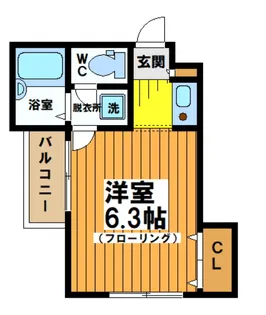 COM.Y.S【2階】の間取り