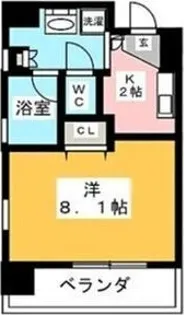 共同ハイツ西大須【5階】の間取り