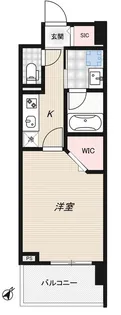 RIDGE豊洲【6階】の間取り