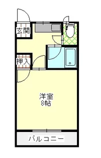 メゾンエスポワール【1階】の間取り