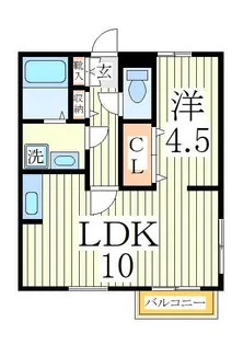リッシェル【1階】の間取り