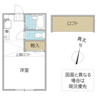 スカイアート【2階】の間取り
