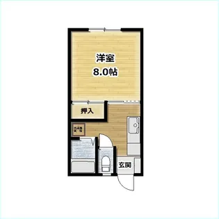 グリーンポートII【1階】の間取り