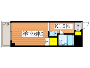 センチュリー調布【4階】の間取り