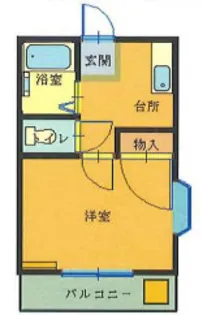 ハイネスヴィレッジ【2階】の間取り