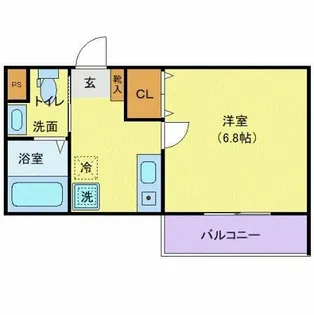 MQuarto湘南海岸公園I【1階】の間取り