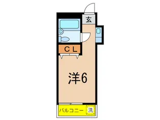 フラッツ松尾【2階】の間取り