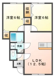 グラン・シャリオ【1階】の間取り