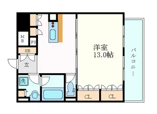 セントレイクセレブ代官町【12階】の間取り