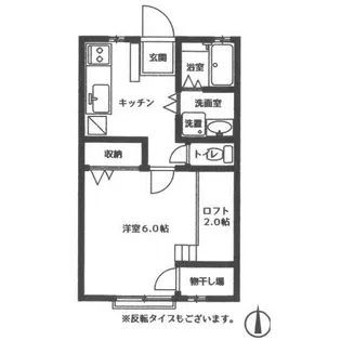 サンローラン茶屋町【1階】の間取り