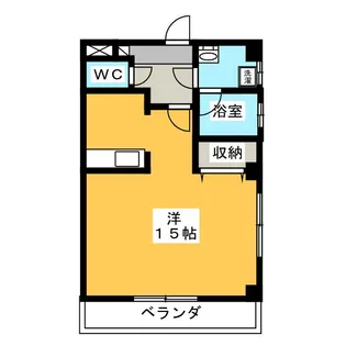 Nマンション【2階】の間取り