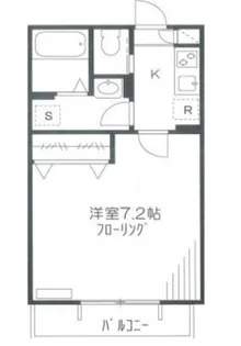ドミールM・C【1階】の間取り