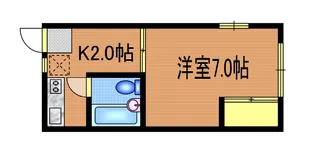 グリーンタウン前原【1階】の間取り
