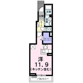 ルーナ・I【1階】の間取り