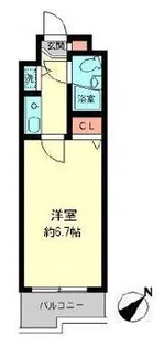 ジョイフル相模原【2階】の間取り