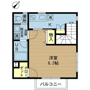 プレスティージュ【2階】の間取り