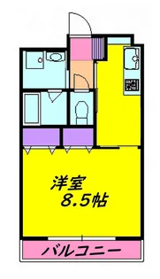 吉村ビル【4階】の間取り