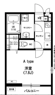 リブリ・Daimachi【1階】の間取り