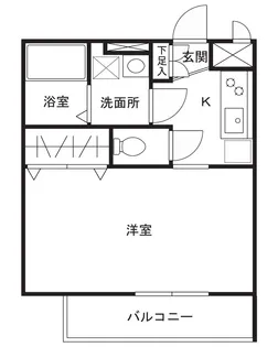 フォレストヒルズ宮崎台【1階】の間取り