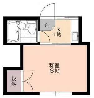 ハウス原田【2階】の間取り