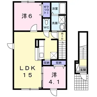 チアト II【2階】の間取り