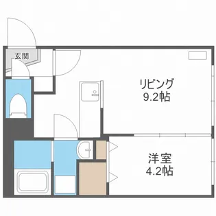 アミーナVIII【3階】の間取り