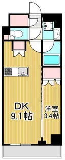 アークマーク竹ノ塚【2階】の間取り
