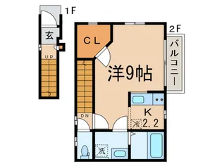 ヴィーブル代沢の間取り
