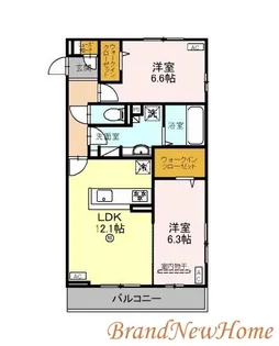 ユーディアコート【3階】の間取り