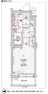 ガーラ・ヒルズ武蔵小山【3階】の間取り