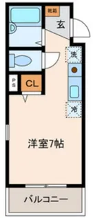 OLINPIAハイツ・業平【3階】の間取り