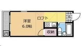 パストラル横山台【2階】の間取り