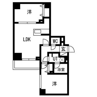 OAKLANCE錦糸町【7階】の間取り
