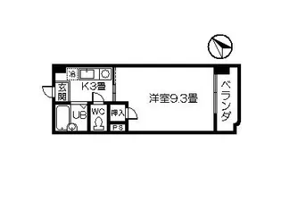 セントヒルズ鹿児島第一705号【7階】の間取り