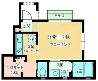 アーデン白金【1階】の間取り