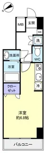 コート八千代台【2階】の間取り