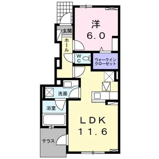 マニフィーク I【1階】の間取り