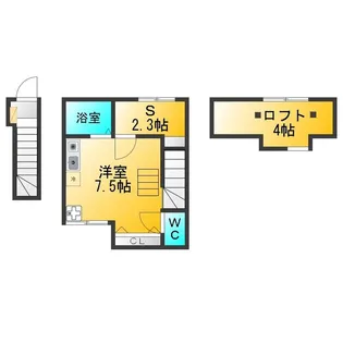 アイコート上石神井【2階】の間取り