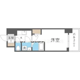エスリード阿波座レジデンス【2階】の間取り