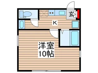 ラペーシュ目黒本町【1階】の間取り