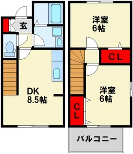 BAMBINI沖田の間取り