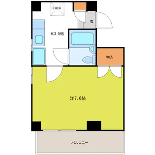 エグゼクティブ長町【2階】の間取り
