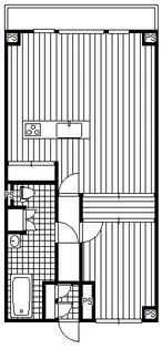 ライオンズマンション鎌倉七里ガ浜海岸【4階】の間取り
