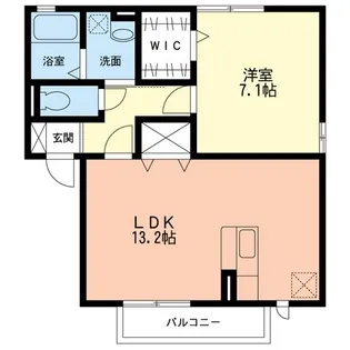 アルカディア【2階】の間取り