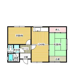 山形県鶴岡市宝田2【一戸建】の間取り