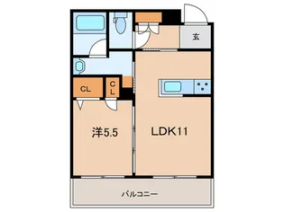 福岡県北九州市門司区柳町3【マンション】の間取り