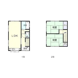 鳥取県倉吉市山根【一戸建】の間取り